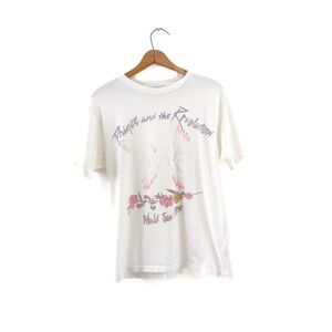 DAYDREAMER Prince & the Revolution World Tour 1985 Graphic T Shirt White Size S